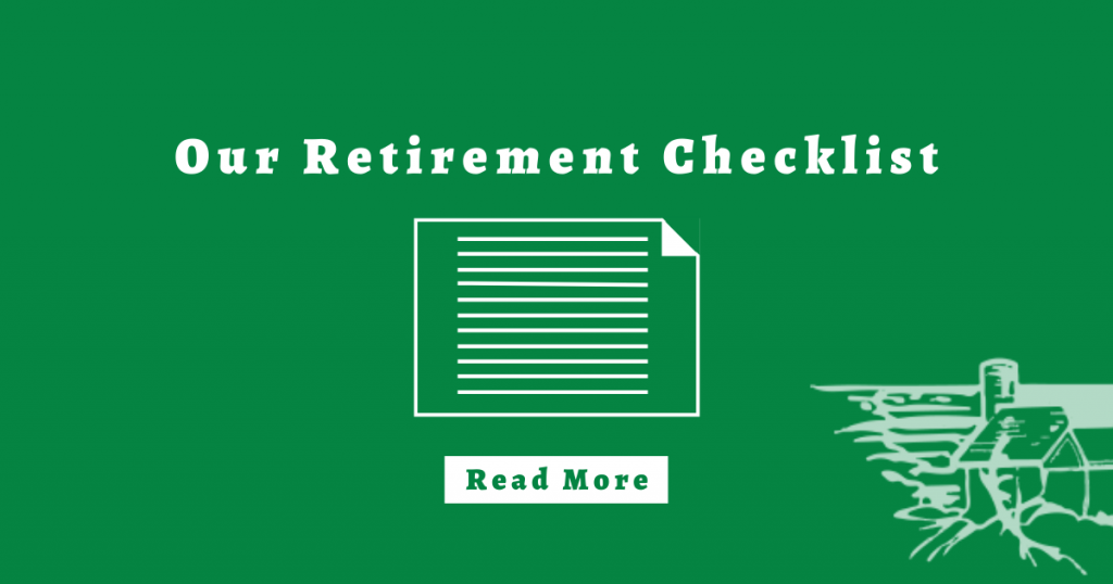 Our Retirement Checklist